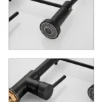Kitchen Faucet Hot & Cold Water Tank Valve Sink Faucet - Image 7