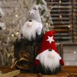 Christmas Ornament Five-Pointed Star Forester Doll Santa Claus Ornament - Image 5
