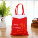 Christmas Eve Decoration Backpack Gift Bag