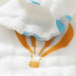 Six-Layer Gauze Cotton Baby Square Handkerchief Saliva Towel Styles Random Delivery - Image 9