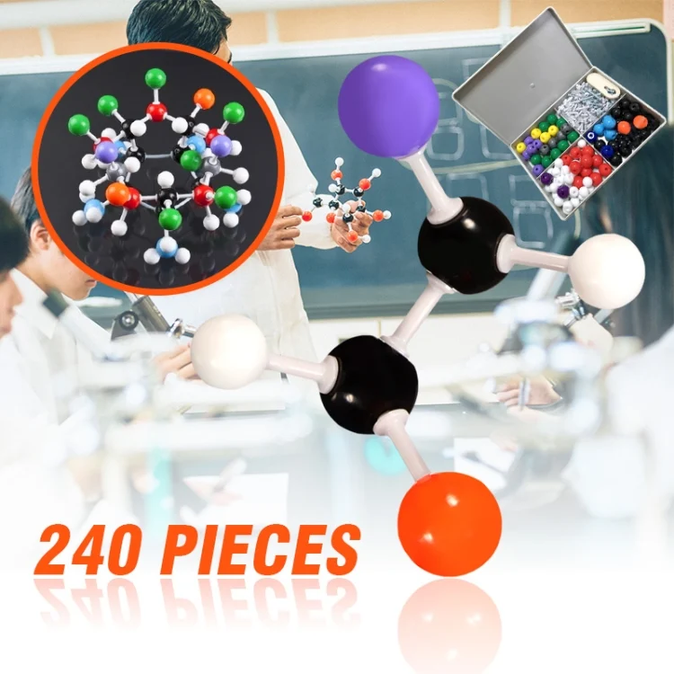 TBD0533879_5.webp 240pcs / Set Chemistry Molecular Model Organic Chemistry Atom Set for School Lab Teaching - Image 6