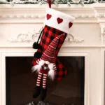 Hanging Feet Faceless Doll Christmas Socks Christmas Decoration Gift Bag