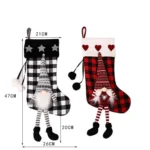 Hanging Feet Faceless Doll Christmas Socks Christmas Decoration Gift Bag - Image 3