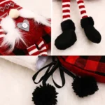 Hanging Feet Faceless Doll Christmas Socks Christmas Decoration Gift Bag - Image 4