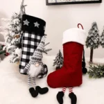 Hanging Feet Faceless Doll Christmas Socks Christmas Decoration Gift Bag - Image 6