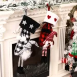 Hanging Feet Faceless Doll Christmas Socks Christmas Decoration Gift Bag - Image 8