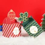 Christmas Eve Apple Packaging Gift Box Candy Box (Green) - Image 4