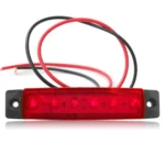 4 PCS 12V 6 SMD Auto Car Bus Truck Wagons External Side Marker Lights LED Trailer Indicator Light Rear Side Lamp - Image 2