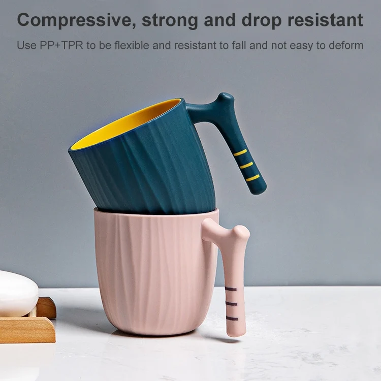 TBD053473701D_6.webp Simple Household Rinse Cup with Handle Creative Wash Cup - Image 7