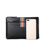 Men Leather Casual Clutch Leather Smart Anti-Theft & Anti-Lost Coin Purse - Image 5