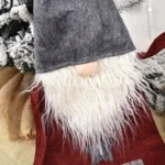 Christmas Ornaments Burlap Forester Calendar Rudolph Creative Countdown Calendar - Image 4