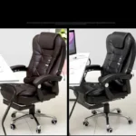 Modern Minimalist Lift Swivel Chair Lazy Seat Gaming Massage Office Chair With Steel Feet - Image 8