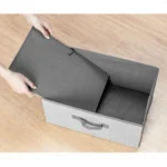 Non-woven Drawer Storage Box Square Uncovered Clothing Debris Sorting Box - Image 7
