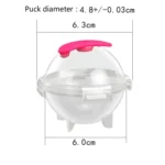 12 PCS Whiskey Ice Ball Mold Silicone PP Round Ice Tray Random Color Delivery - Image 8