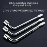 L-Type Car Tire Removal Tool Tire Wrench Socket Wrench - Image 5
