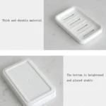 Bathroom Double Layer Drain Soap Box - Image 4