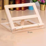 Wooden Frame Book Reading Bookshelf Bracket Support Tablet PC Music Stand Drawing Easel - Image 5