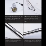Pen Design USB Rechargeable Flashlight Powerful Mini LED Lamp - Image 5