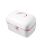 Multifunctional Dustproof Jewelry Cosmetic Plastic Box Household Portable Medicine Box Case - Image 2