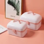 Multifunctional Dustproof Jewelry Cosmetic Plastic Box Household Portable Medicine Box Case - Image 8