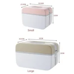 Multifunctional Household Dustproof Family Safety Emergency Storage Box Double-layer Medicine Case - Image 2