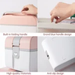 Multifunctional Household Dustproof Family Safety Emergency Storage Box Double-layer Medicine Case - Image 3