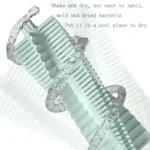 Silicone Baby Bottle Long Handle Cup Cleaning Brush 360 Degree Rotating Bottle Brush - Image 5