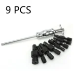 9 In 1 Inner Bearing Pull Code Puller Inner Hole Peilin Sliding Hammer Group Puller Inner Bearing Remove Tool - Image 2