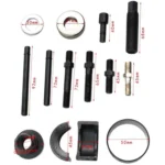 12 In 1 For Buick / Ford Power Steering Wheel Pulley Disassembler Drive Wheel Working Direction Power Steering Pump Disassembly Tool - Image 3