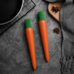 2 PCS Carrot Shape Silicone Barbecue Brush Cake Brush Baking Cream Brush Iron Plate Brush - Image 11