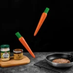 2 PCS Carrot Shape Silicone Barbecue Brush Cake Brush Baking Cream Brush Iron Plate Brush - Image 7