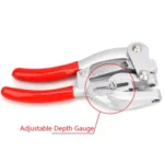 16 in 1 Stainless Steel Copper Aluminum Strip Iron Leather Plastic Manual Punching Pliers Punching Machine Set - Image 4