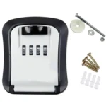 Wall-Mounted Key Code Box Construction Site Home Decoration Four-Digit Code Lock Key Box - Image 2