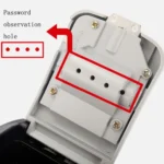 Wall-Mounted Key Code Box Construction Site Home Decoration Four-Digit Code Lock Key Box - Image 5