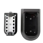 KS-004 Combination Lock Key Box Alloy Button Wall-Mounted Shield-Shaped Combination Box - Image 3