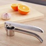 Stainless Steel Thick Manual Garlic Masher Garlic Press - Image 2
