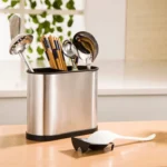 Stainless Steel Chopstick Holder Kitchen Household Tableware Storage Box Drain Cylinder - Image 5