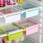 Multifunction Kitchen Refrigerator Storage Rack Fridge Freezer Shelf Holder Pull-out Drawer Organizer - Image 3