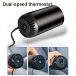 Car Heater High-Power Cylinder Heater 12V Defogging Defroster - Image 3