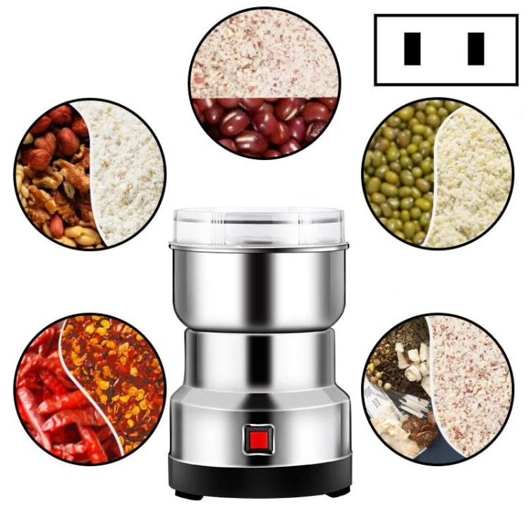 TBD0536076501A.webp Daisheng Medicinal Material Grinder Powder Machine Household Small Stainless Steel Grinder - Image 1