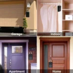 Password Key Box Wall-Mounted Metal Box Password Box Outdoor Key Anti-Theft Storage Box - Image 5