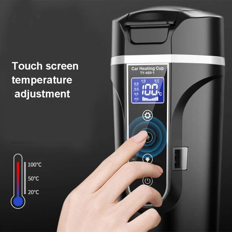 TBD0536077901_B1.webp 450ml Car Heating Water Bottle Thermos Mug Car Truck Universal Boiling Water Cup - Image 2