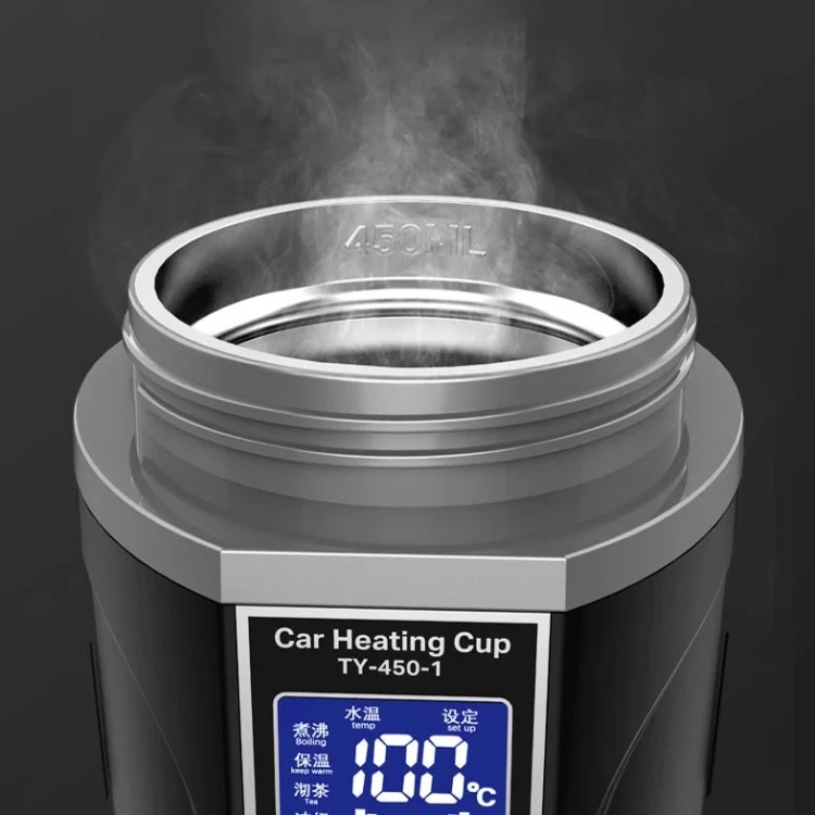 TBD0536077901_B6.webp 450ml Car Heating Water Bottle Thermos Mug Car Truck Universal Boiling Water Cup - Image 7