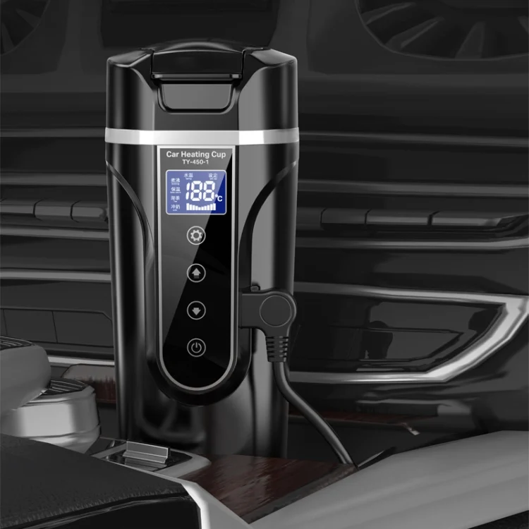 TBD0536077901_B9.webp 450ml Car Heating Water Bottle Thermos Mug Car Truck Universal Boiling Water Cup - Image 10