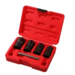 5 In 1 Non-Slip Sleeve Set Chrome-Molybdenum Steel Nut Disassembly Tool Sliding Tooth Nut Remover - Image 3