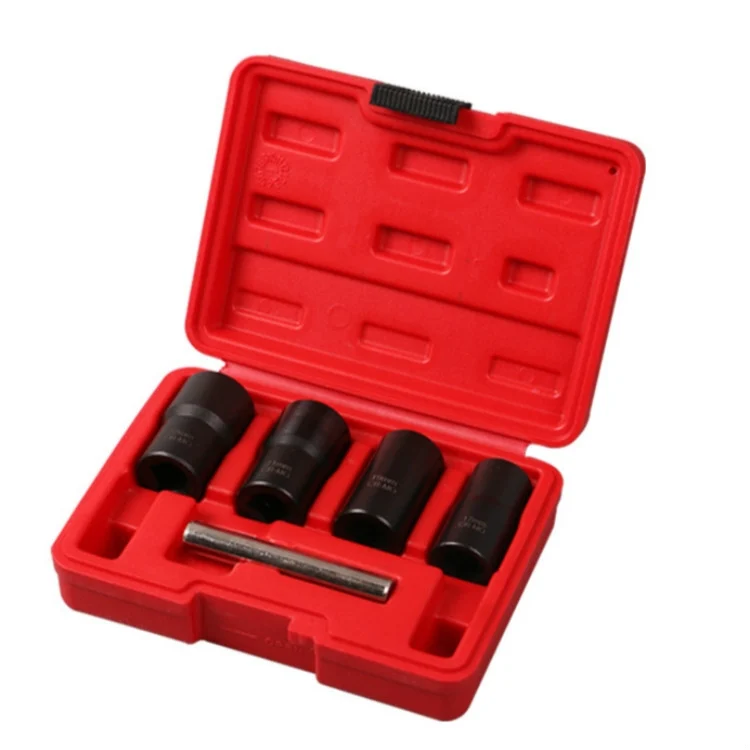 TBD05360790_2.webp 5 In 1 Non-Slip Sleeve Set Chrome-Molybdenum Steel Nut Disassembly Tool Sliding Tooth Nut Remover - Image 3