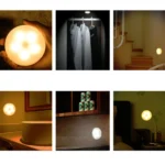 Intelligent Human Body Induction LED Night Light Control Bedroom Bedside Table Lamp - Image 5