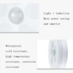 Intelligent Human Body Induction LED Night Light Control Bedroom Bedside Table Lamp - Image 7