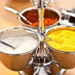 Stainless Steel Rotating Seasoning Pot Set - Image 5