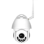 PTZ Control 355 Degree Rotation Infrared WiFi Smart Dome Camera, Two-Way Voice Intercom Monitor - Image 2
